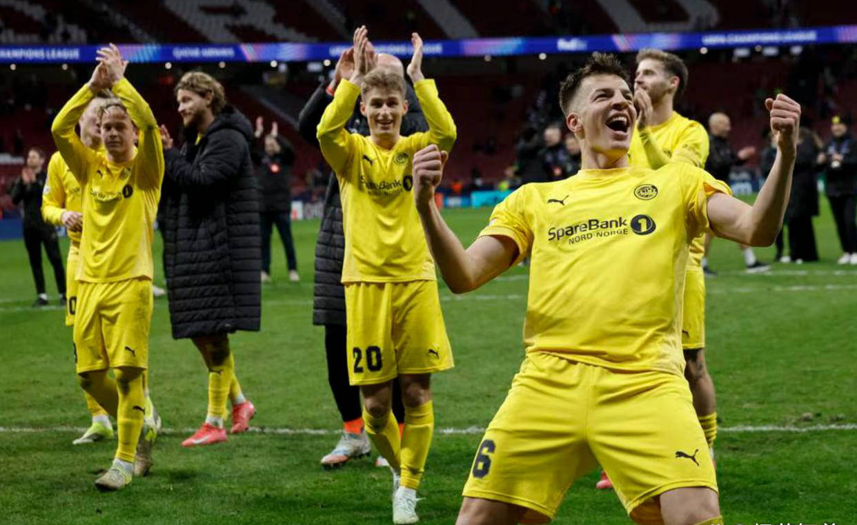 欧冠黑马崛起：博德闪耀连胜豪门晋级附加赛